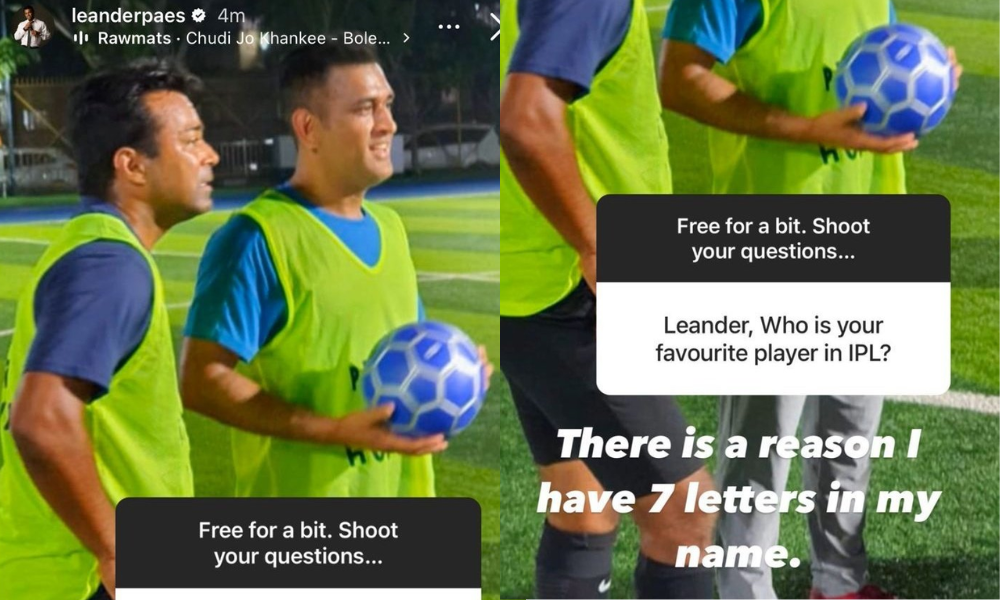 Tennis Ace Leander Paes Hails ‘Thala’ Dhoni on Instagram Ahead Of IPL 2024