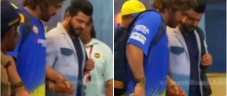 CSK Shares Suresh Raina Helping 'Limping' MS Dhoni, Video Goes Viral