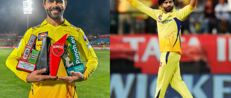 Ravindra Jadeja Wins the Most Player of the Match Awards for CSK in IPL History