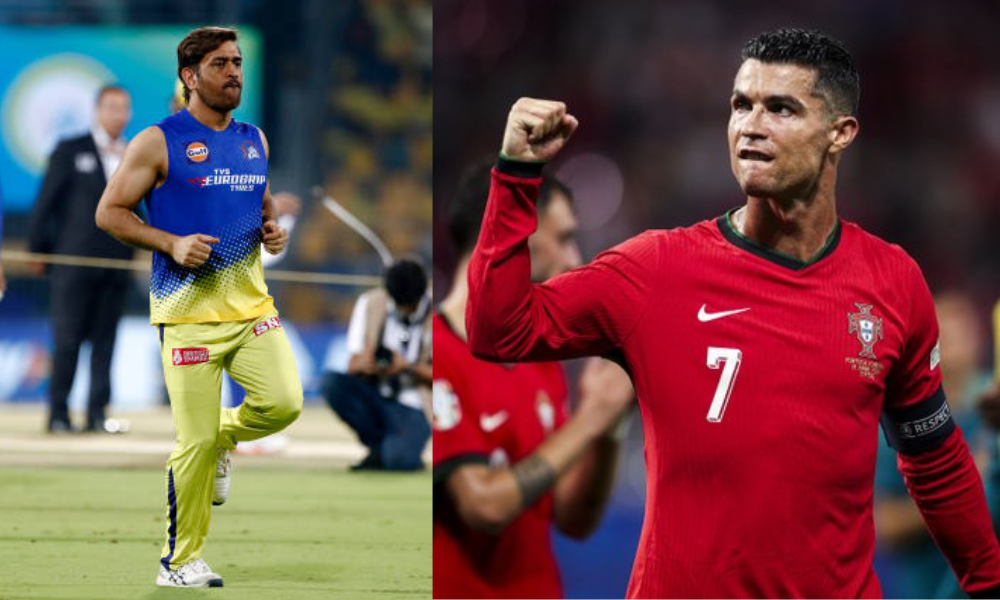 Dhoni Fans go Crazy after Cristiano Rolando Post UEFA Euro from FIFA World Cup ‘Thala’ touch