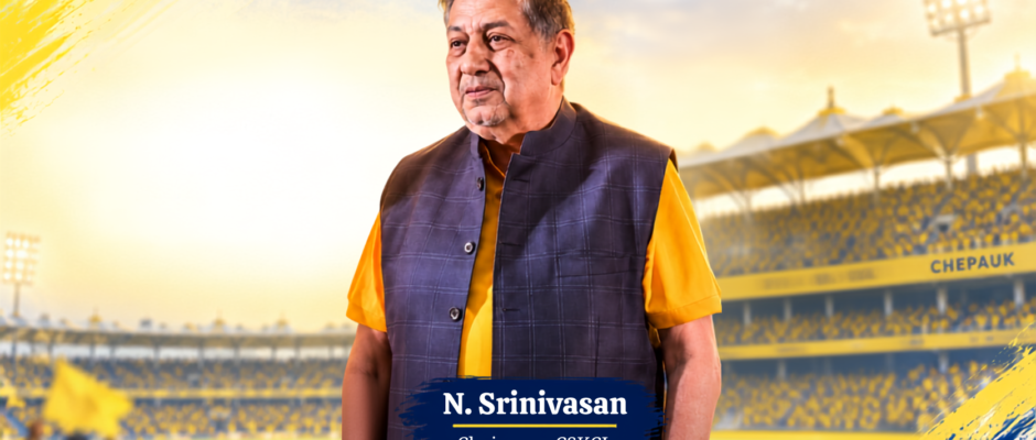 N Srinivasan, chairman of Chennai Super Kings Cricket Limited