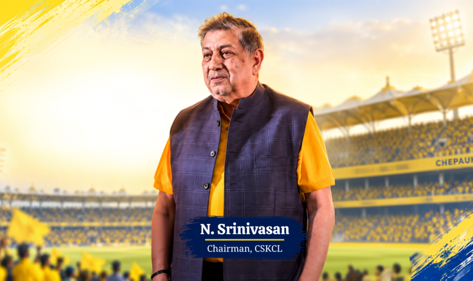 N Srinivasan, chairman of Chennai Super Kings Cricket Limited