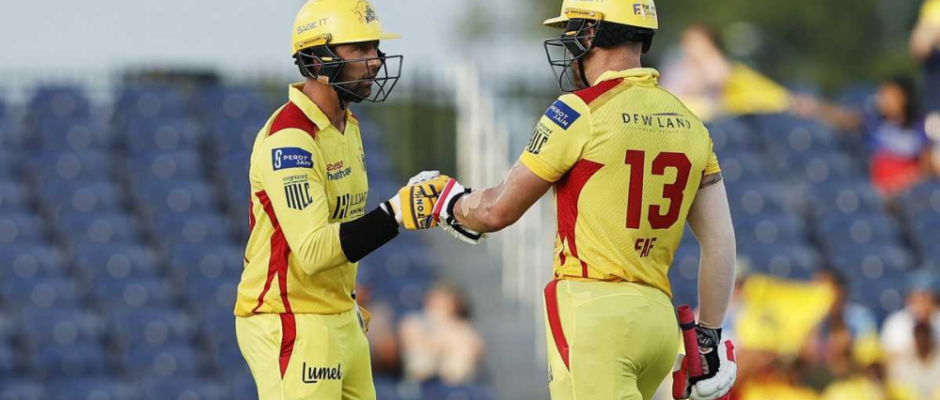 TSK vs MINY Eliminator: Riding on Faf du Plessis, Conway's Fifty Super Kings Eliminate MI New York Out of MLC 2024