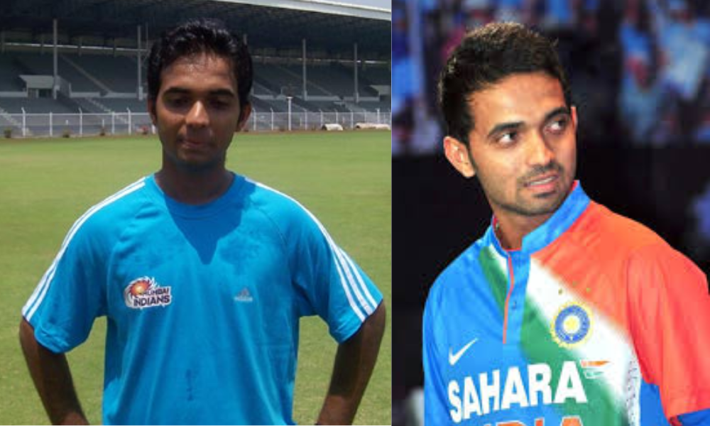 Young Ajinkya Rahane