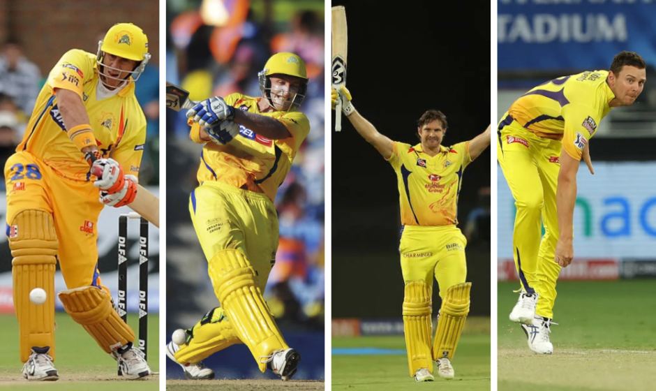 Australians to play for CSK