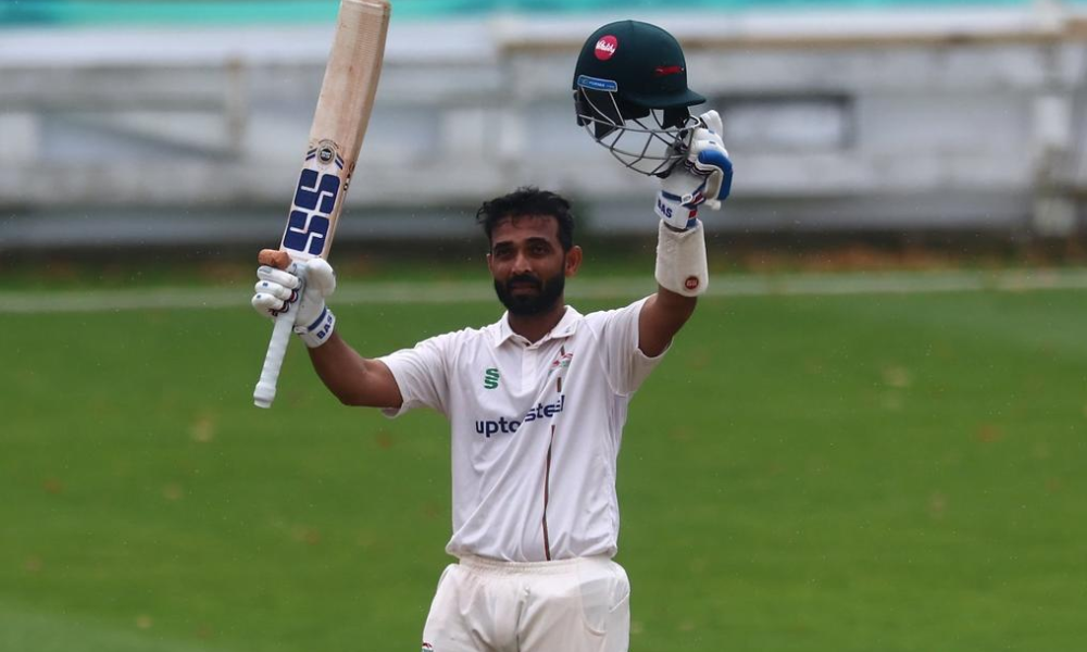 Ajinkya Rahane scores maiden ton for Leicestershire in clash against Glamorgan