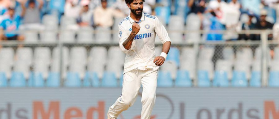 Jadeja Surpasses Zaheer Khan to Become Fourth-highest Wicket-Taker in Test Cricket for India