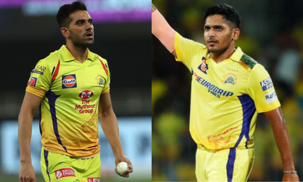 CSK Fails to Buy Back Loyal Pacers Deepak Chahar and Tushar Deshpande in IPL 2025 Mega Auction