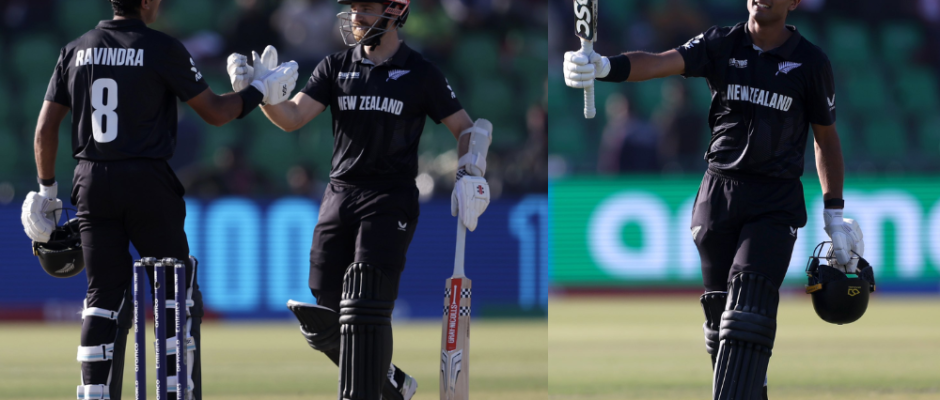 Rachin Ravindra, Kane Williamson Break Records in Champions Trophy Semi final 2025