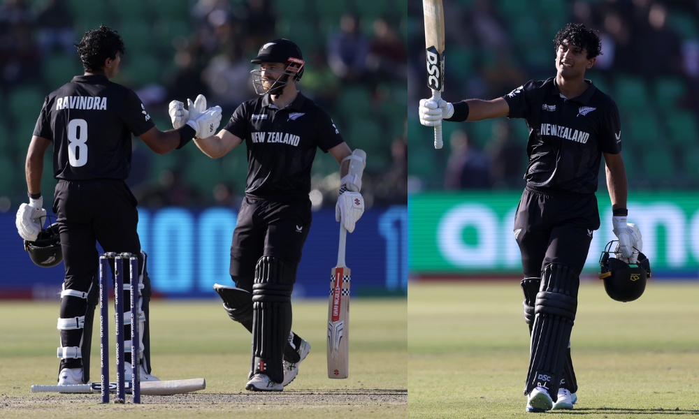 Rachin Ravindra, Kane Williamson Break Records in Champions Trophy Semi final 2025
