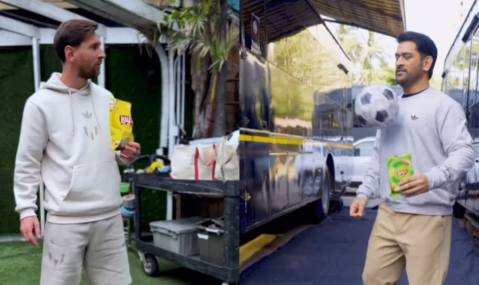 Messi and Dhoni Share Screen in Lay’s India Ad