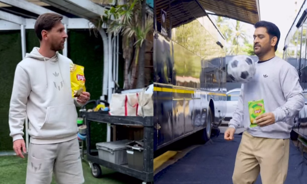 Messi and Dhoni Share Screen in Lay’s India Ad
