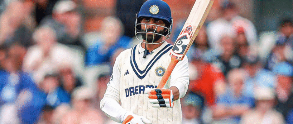 Ravindra Jadeja’s Gritty Century Shines in India’s Drawn 4th Test Against England