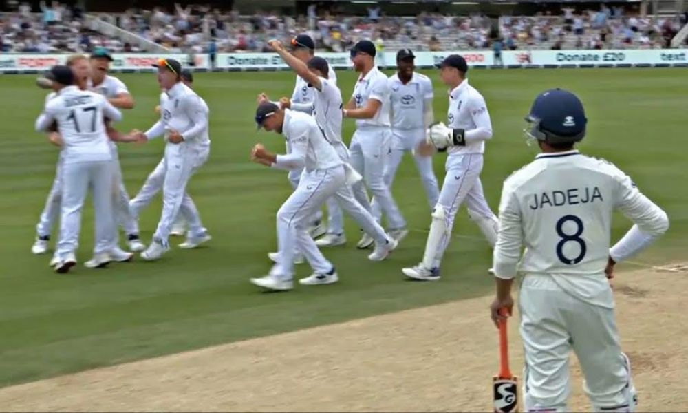 Ravindra Jadeja’s Lone Battle in Lord’s Test Goes in Vain; England Defeat India by 23 Runs