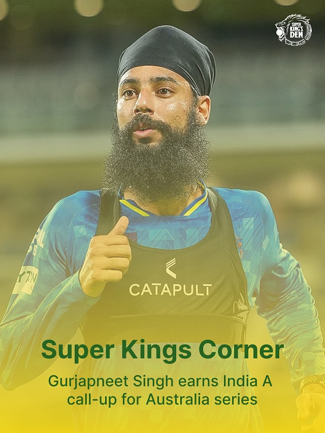 Gurjapneet Singh named in India A ODI Squad