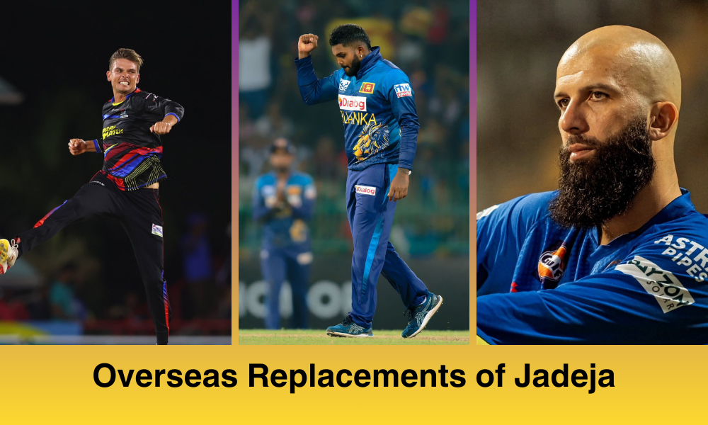 Overseas Replacements of Jadeja for CSK ahead of IPL 2026