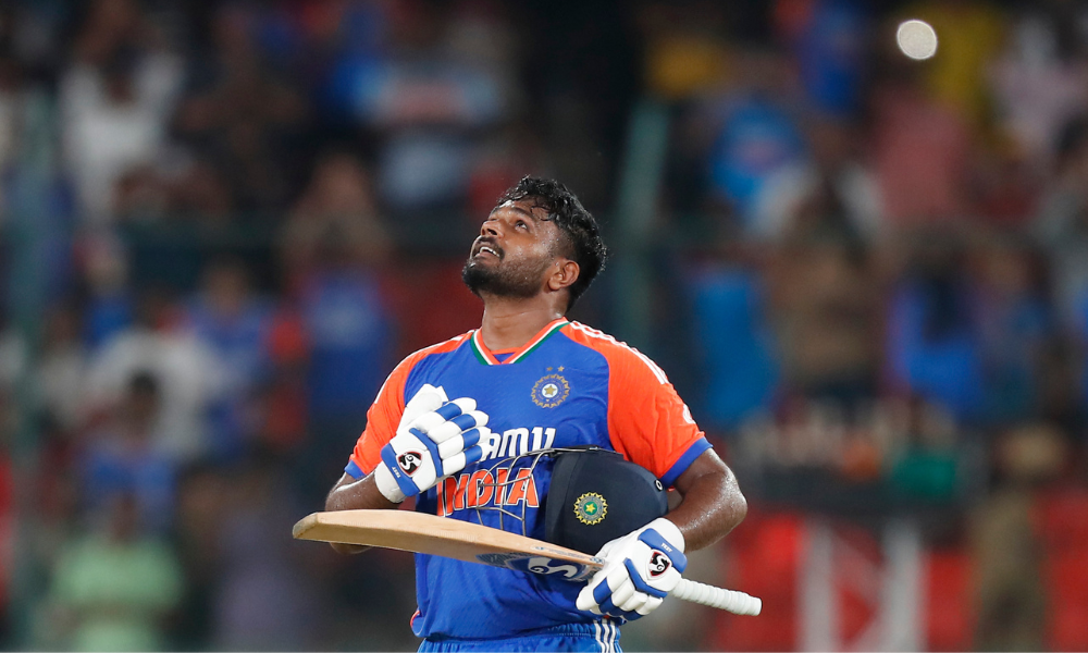 Sanju Samson’s fifty sets tone as Kerala chase big total