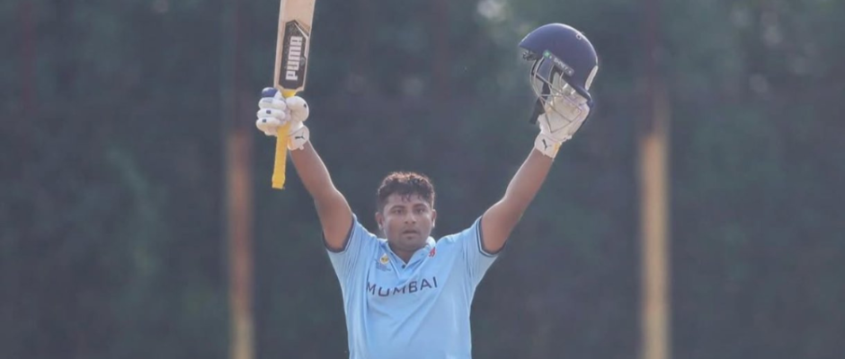 Sarfaraz Khan Creates History With Fastest Fifty