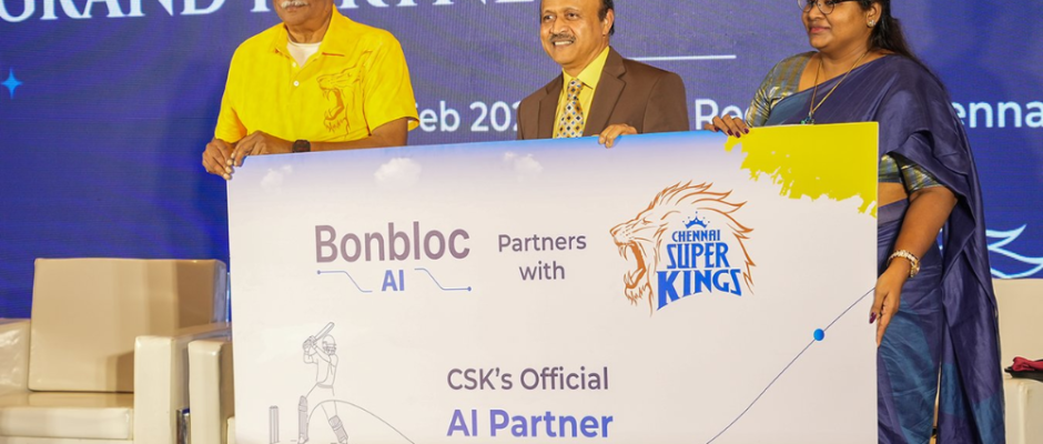 Bonbloc Becomes Official AI Partner of Chennai Super Kings
