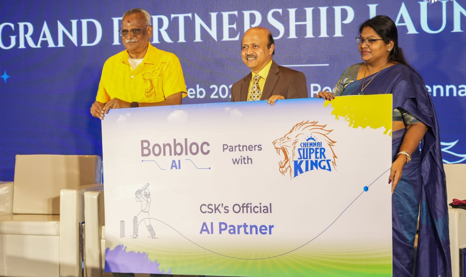 Bonbloc Becomes Official AI Partner of Chennai Super Kings