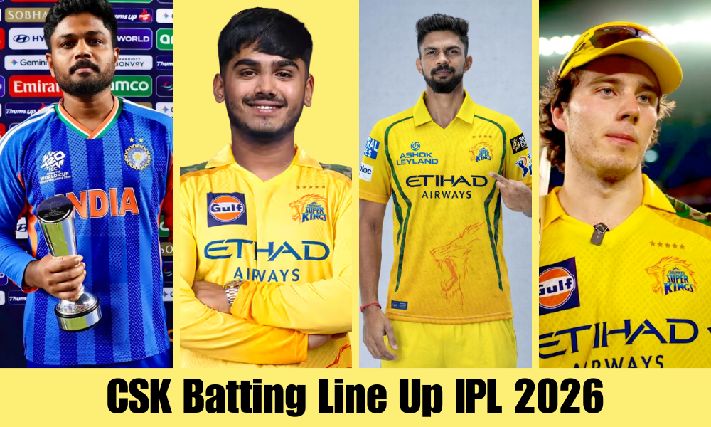 CSK Batting Line Up Analysis for IPL 2026