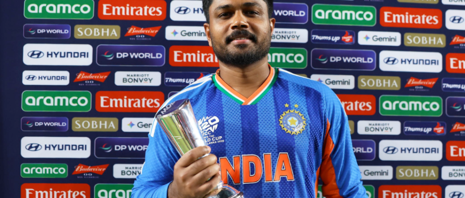 Sanju Samson Player of the tournament