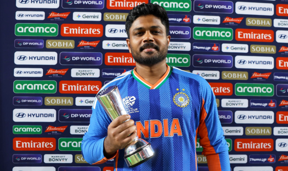 Sanju Samson Player of the tournament