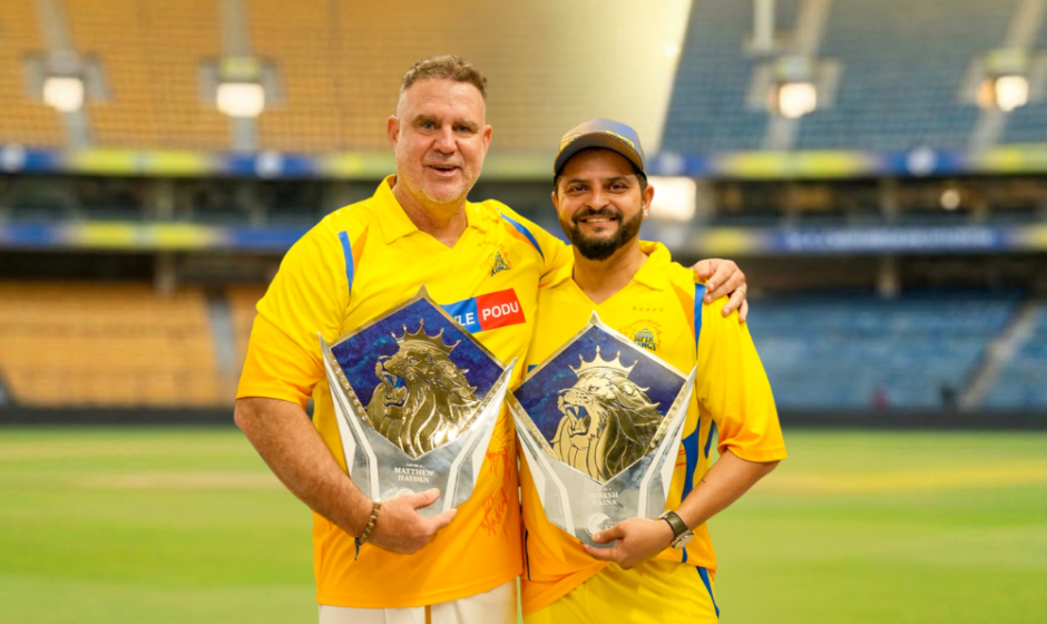 Raina, Hayden Inducted into CSK Hall of Fame