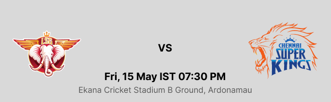 CSK VS LSG-1